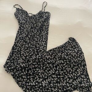 Z Supply Monochrome Floral Dress